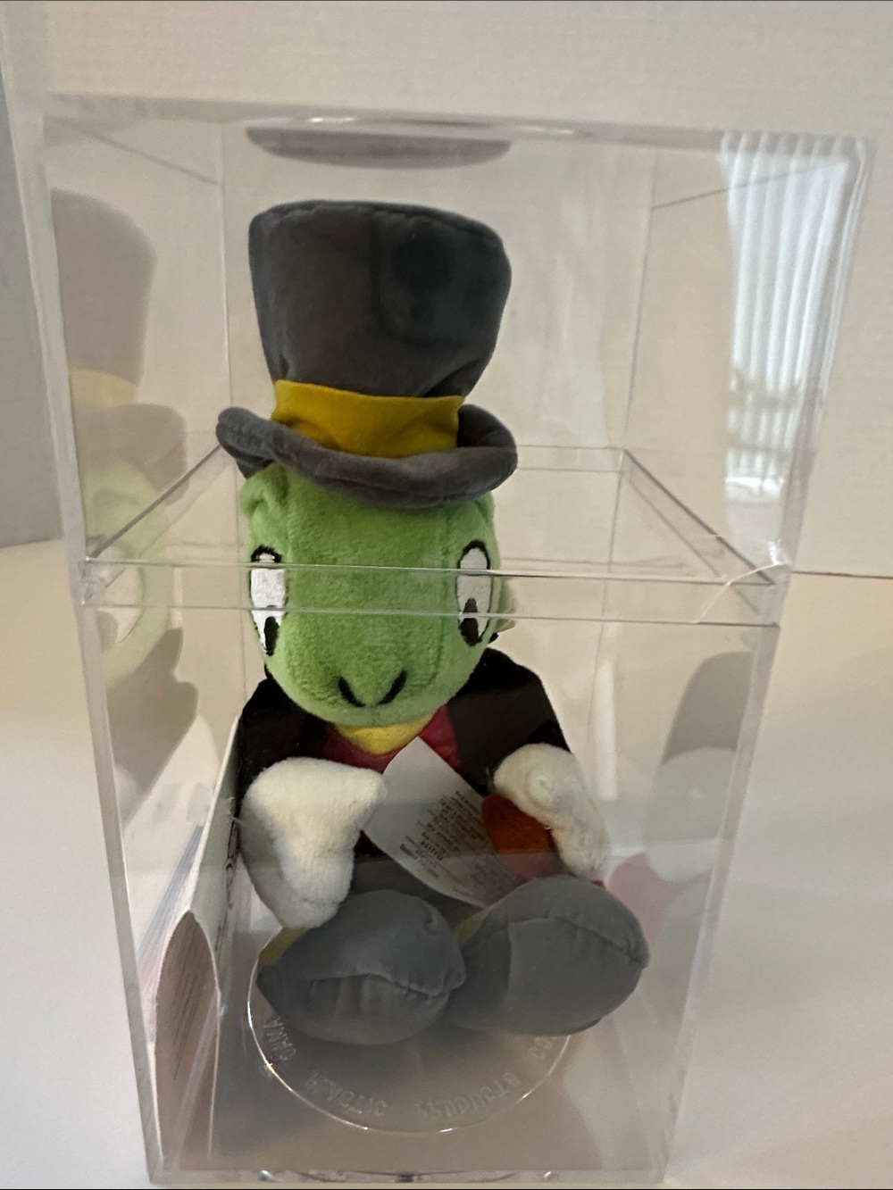 Disney Jiminy Cricket 8” Plush Top Hat Plush Toy